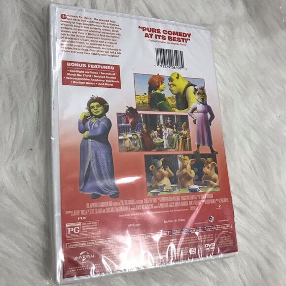 D Shrek the Third‎ DVD Movie New - Picture 3 of 5